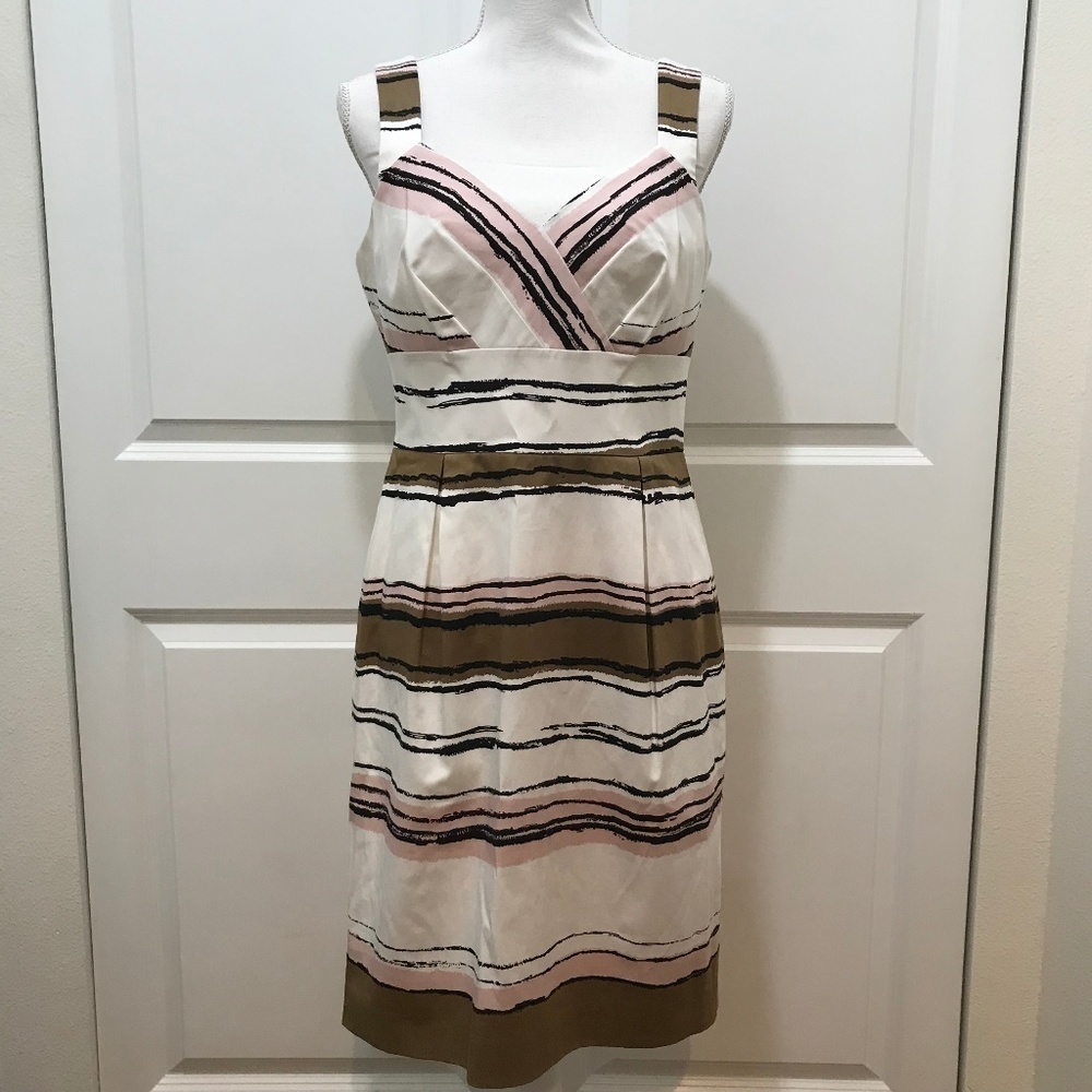 Hobbs Invitation Striped Dress